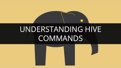 Understanding Hive Commands in Apache Hadoop | Edureka