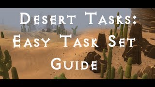 RSTasks Desert Easy Task Set Guide