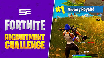SoaR: Fortnite Recruitment Challenge #SoaRRC - Powered by @GFuelEnergy