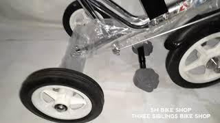 DORONGAN BAYI SEPEDA RODA TIGA ALFREX STAINLESS !!