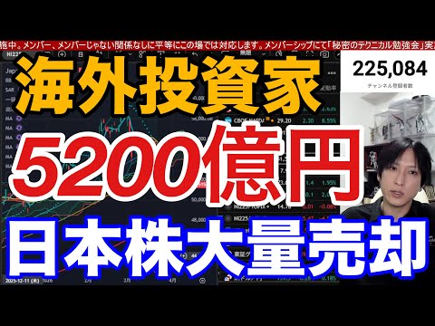 3/27【海外投資家が日本株5200億円大量売却‼日経平均配当落ち後下落再開か⁉】中東懸念で株式市場不安定。ドル円159円。米国株、ナスダック、半導体株どうなる。仮想通貨、金先物上昇