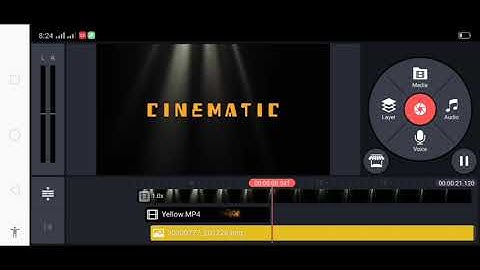 KineMaster || PixelLab  Particle intro And Text Animation || TUTORIAL