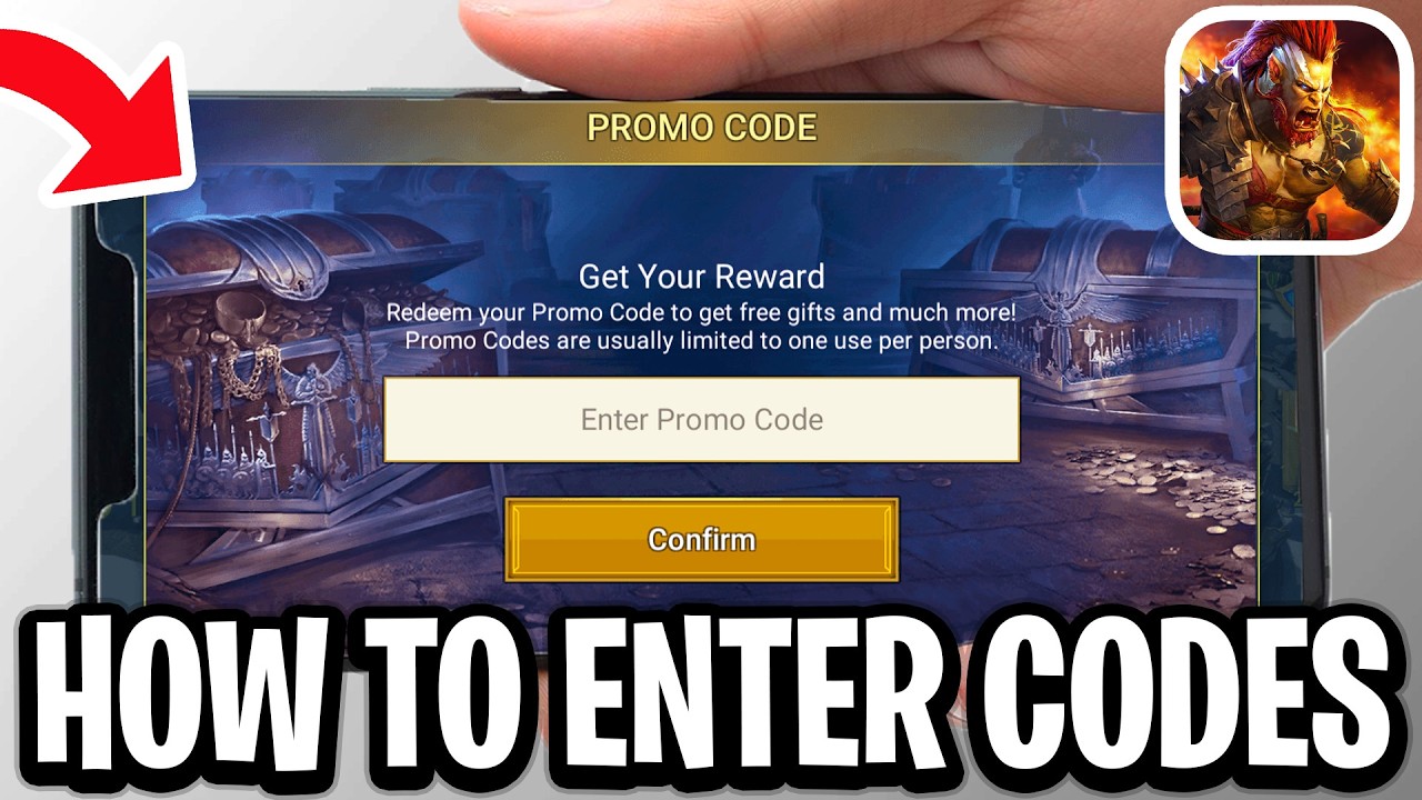 How To Enter Codes In Raid Shadow Legends Mobile - Full Guide - YouTube