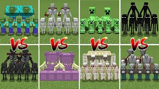 MUTANT MOB ARMY TOURNAMENT | Minecraft Mob Battle