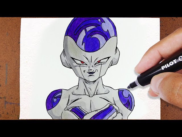 Como Desenhar o Freeza [Dragon Ball Super] - (How to Draw Freeza) - DBSUPER  #2 