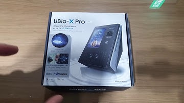 UBio-X Pro-Lite Facial Access -  Unboxing