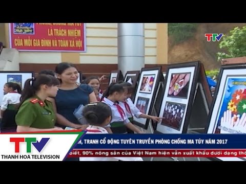 Triển lãm ảnh, tranh cổ động tuyên truyền phòng chống ma túy năm 2017
