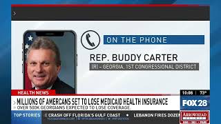 Rep. Carter's Interview with Fox 28 on Medicaid