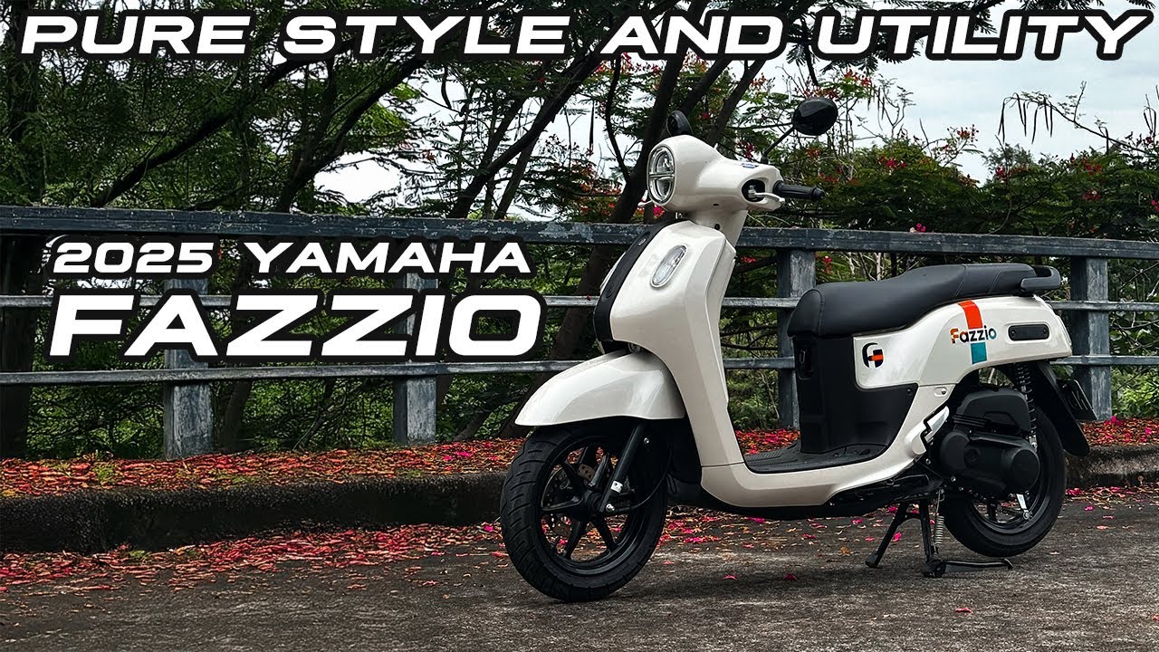 The 2025 Yamaha Mio Fazzio | What's new, and full ride review!