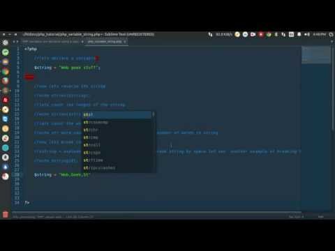 PHP Variable and String Manipulations for Beginners