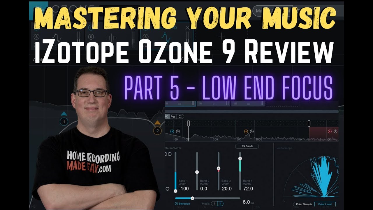 Mastering a Song in Ozone 9 | PT 5 Low End Focus - YouTube