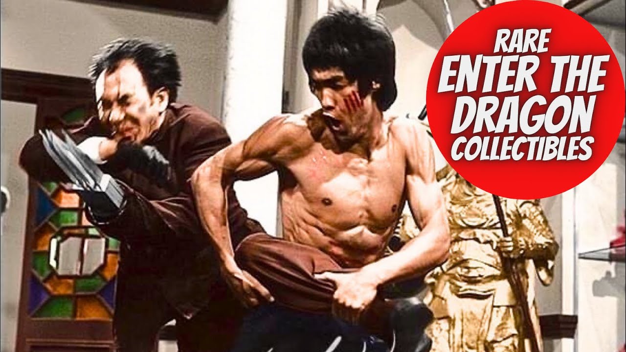 Bruce Lee Enter the Dragon RARE Collectibles! - YouTube
