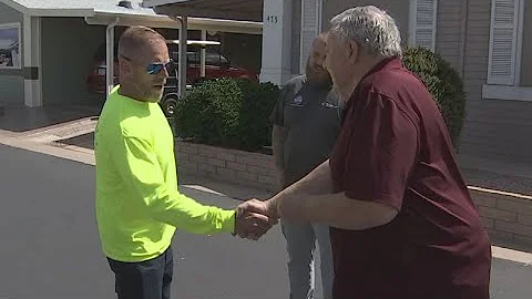 3 ON YOUR SIDE UPDATE: Phoenix company gives Mesa man new roof