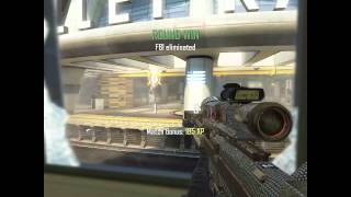 Black Ops 2 - Train Wallbang (quick scope, game winning kill)