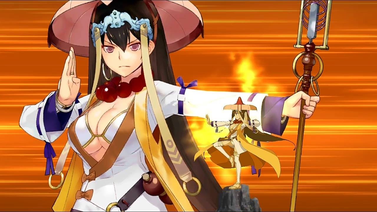 Fate/Grand Order Caster Xuanzang Sanzang's Noble Phantasm YouTube