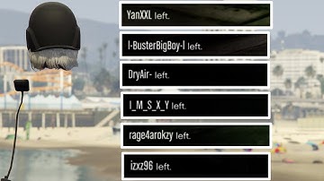 Making TRYHARDS Rage Quit EVERY Lobby I JOIN + Settings GTA 5 Online