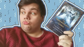 Reading The Shadowhunter Codex For The First Time