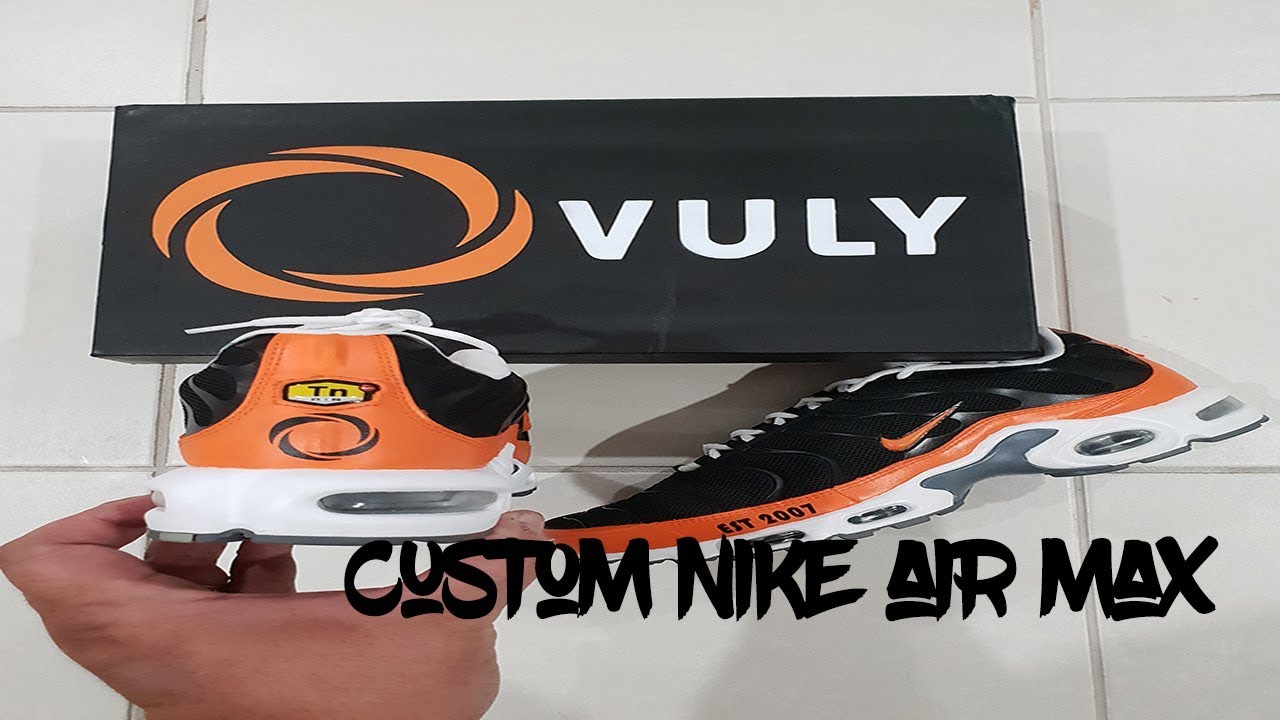 Custom Nike Air Max TN - YouTube