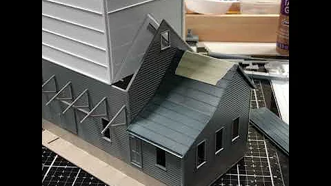 Walthers update 9 roofing and concrete