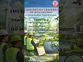 ISO 14001:2015 (EMS) Internal Auditor Training Course | JMD British Training