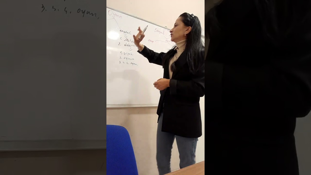 Əyani dərsimizdən/ümumi sual cavab