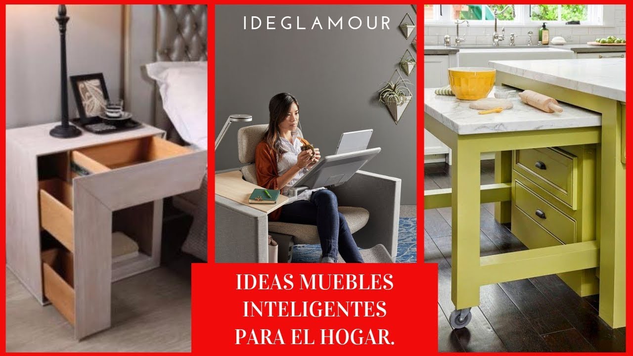 IDEAS MUEBLES INTELIGENTES PARA EL HOGAR BY IDEGLAMOUR YouTube