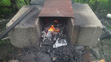 Making Razor Sharp Bowie Knife From Rusted Leaf Spring