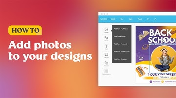 How to Add Photos to your Designs in PosterMyWall