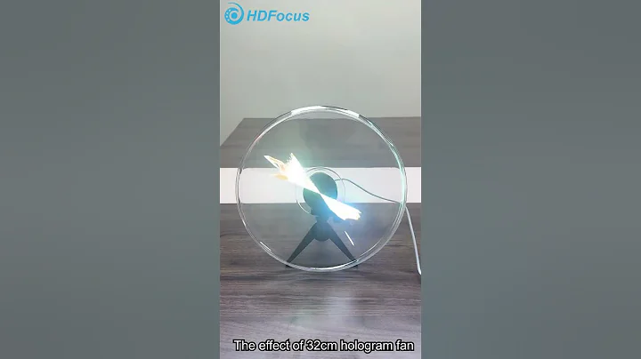 Desktop 32CM 3D Hologram Fan Display #hdfocus