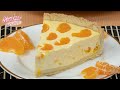 Quarkkuchen mit Mandarinen - Faule Weiber Kuchen |  Käsekuchen