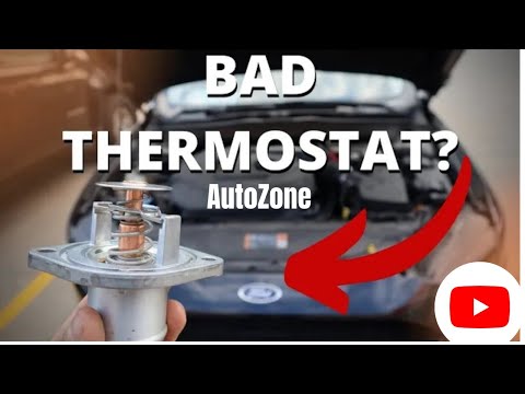 how to replace bad  mercedes thermostat| mercedes benz thermostat replacement| @autozone035