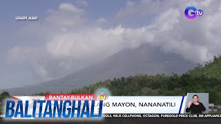 PHIVOLCS - Bulkang Mayon, nananatili sa alert level 3 | Balitanghali