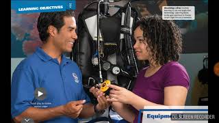 PADI Open Water Touch Guide