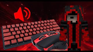 Perfect Minecraft Bedwars ASMR (keyboard + mouse)