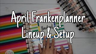 April Planner Setup | Happy Planner + Tul Frankenplanner Transformer Planner