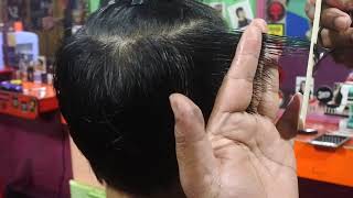 belajar gunting rambut wanita pendek (Pixie hair cutting tutorial)