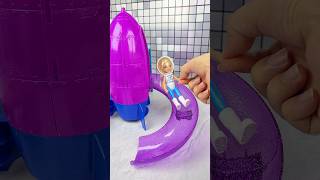 Satisfying With Unboxing Barbie Doll Spaceship Set Toy #shorts