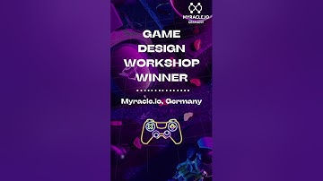 Game Design Workshop Winners of Myracle.io, Germany