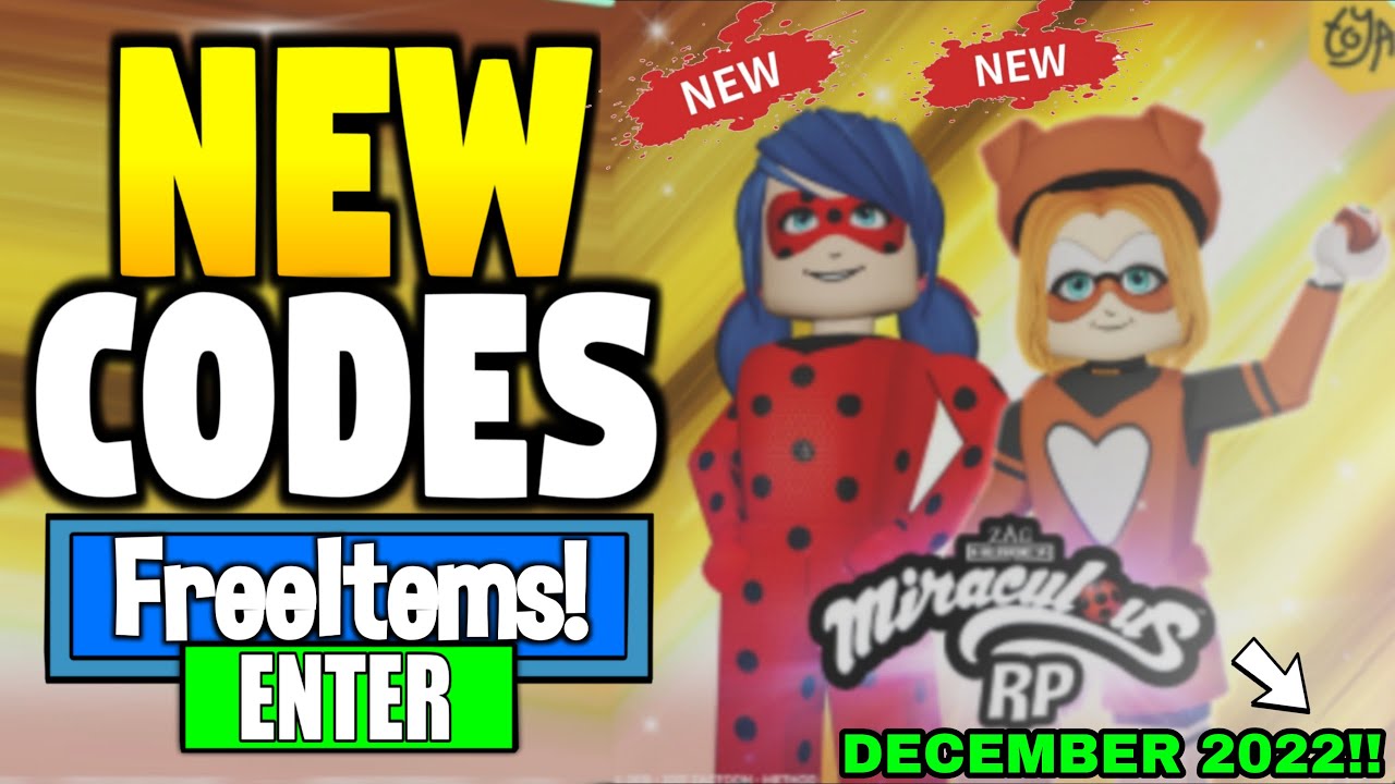 [HOLIDAY!] ALL NEW WORKING MIRACULOUS RP *CODES* - DECEMBER 2022 NEW ...