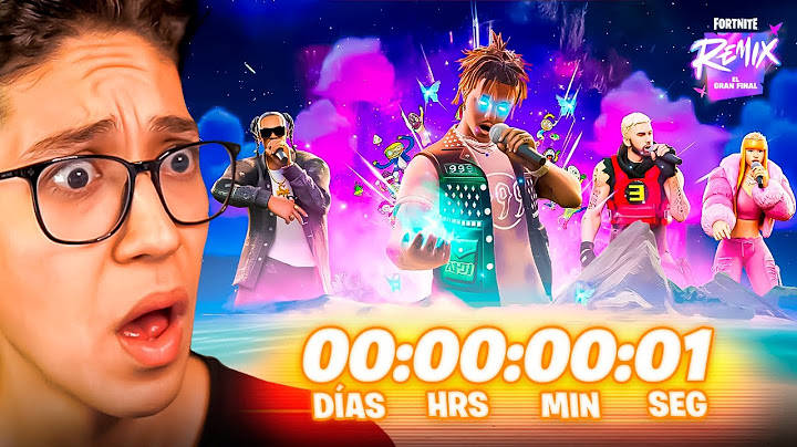 ¡AHORA MISMO! EVENTO de FORTNITE REMIX: EL GRAN FINAL! (COMIENZA EL CAPITULO 6...)