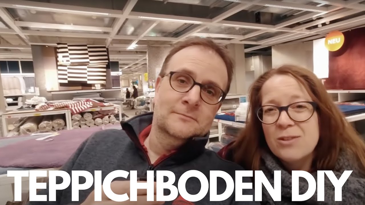 Teppichboden selbstverlegt - DIY
