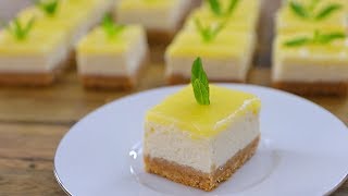 Lemon Cheesecake Bars Recipe