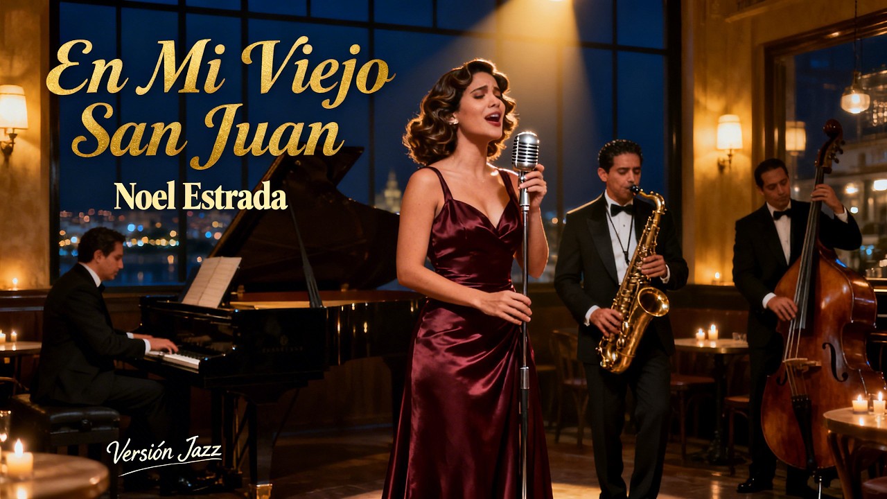 En Mi Viejo San Juan – Noel Estrada | Cover Bolero Jazz | Jazz Latino y Música Romántica