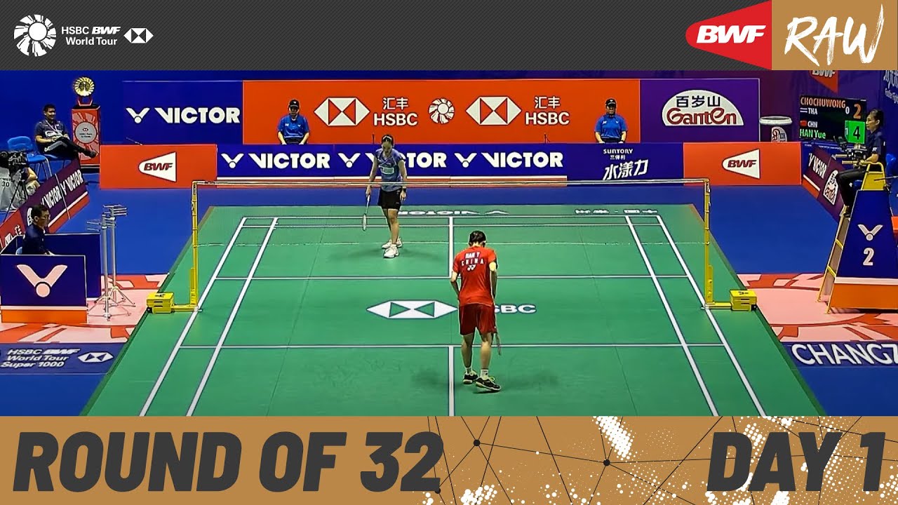 live streaming badminton court 1