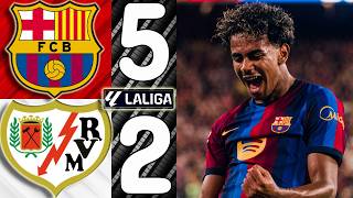 🎥 Barcelona vs. Rayo Vallecano [5-2] - Match Review (La Liga 2026/2027)