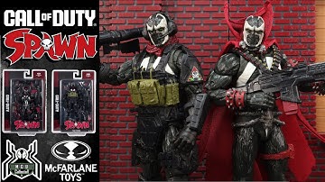 McFarlane Toys Call of Duty SPAWN & TACTICAL SPAWN Figure Review