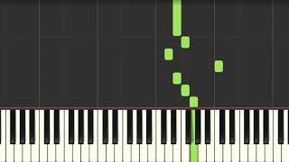 Love's Old Sweet Song James L  Molloy  [Easy Piano Tutorial] (Synthesia) Right Hand Only