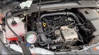 How To FIX Coolant leak in car SOLVED - water in FORD Car DIY Car Servicing -  Part 2 of 2