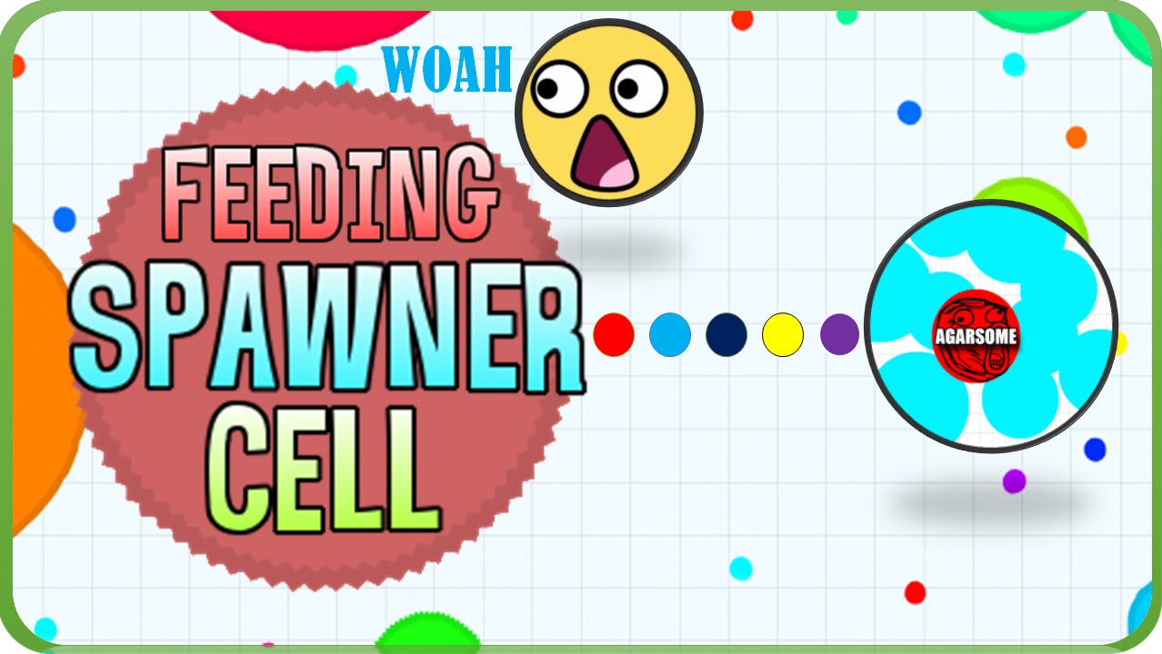 AGAR.IO-FEEDING SPAWNER CELL