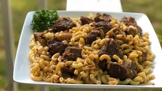 Macaroni Stew with Lamb Resimi